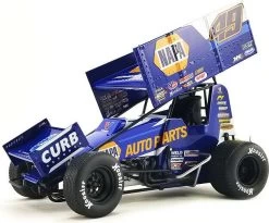 2021 #49 Napa Sprint Car Brad Sweet In 1:18 Scale By Acme