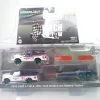 1992 Ford F-150 And 1992 Ford Bronco BFGoodrich Rough Riders On Flatbed Trailer By Greenlight GREEN WHEELS In 1:64 Scale