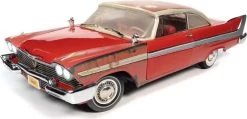Christine Movie 1958 Plymouth Fury In 1:18 Scale By Auto World