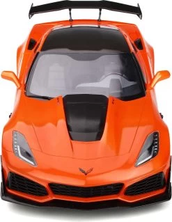 2019 Chevrolet Corvette ZR1 In Sebring Orange In 1:12 Scale By GT Spirit