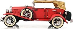 1933 Red Duesenberg J In 1:12 Scale By Old Modern Handicrafts