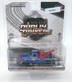 1969 Chevrolet C-30 Dually Wrecker In 1:64 Scale *RARE GREEN WHEELS By Greenlight