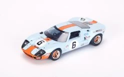 1969 Ford GT 40 #6 Le Mans Winner Jacky Ickx In 1:43 Scale