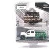 Waste Management 2018 Chevrolet C-30 Dually Wrecker With "Rare Green Wheels" In 1:64 Scale