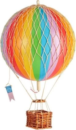 Travels Light, Rainbow Air Balloon By Authentic Models