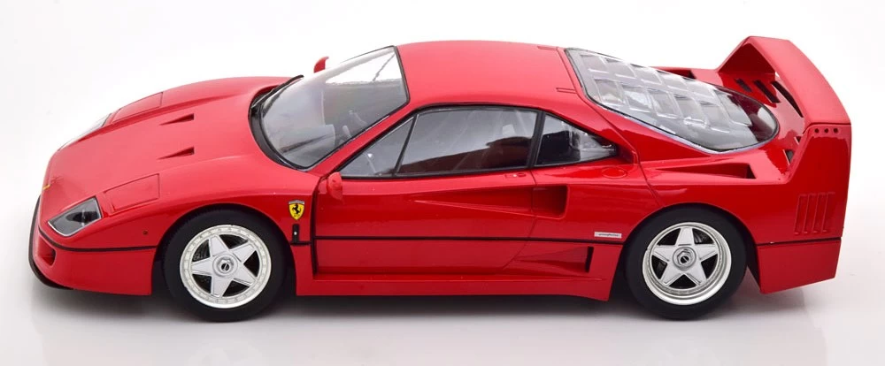 FERRARI F40 1987 Red In 1:18 Scale By KK Diecast 5 FERRARI F40 1987 Red In 1:18 Scale By KK Diecast - Image 3
