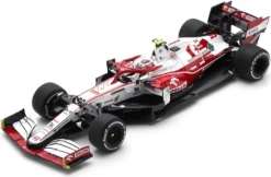 Alfa Romeo Racing #99 Abu Dhabi GP 2021 Antonio Giovinazzi In 1:43 Scale By Spark