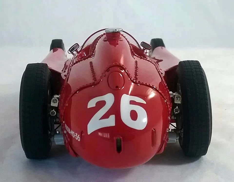 1956 Ferrari D50 GP Italy Monza #26 Collins, Juan Fangio In 1:18 Scale By CMC 6 1956 Ferrari D50 GP Italy Monza #26 Collins, Juan Fangio In 1:18 Scale By CMC - Image 4
