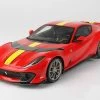 2021 Ferrari 812 Competizione Rosso Corsa 322 In 1:18 Scale By BBR