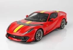 2021 Ferrari 812 Competizione Rosso Corsa 322 In 1:18 Scale By BBR