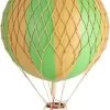 Travels Light, Green Double Air Balloon By Authentic Models