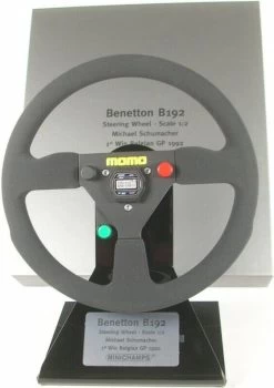 Michael Schumacher Steering Wheel Belgian GP 1992 In 1:2 Scale By Minichamps