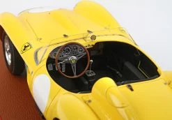 1957 Ferrari 250 Testarossa Race Version Yellow With Display Case In 1:18 Scale -Professional Toy Store 44dc4ccb180f92ec102220e95f5a4b6c