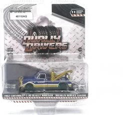 1967 Chevrolet C-30 Dually Wrecker With "Rare Green Wheels" In 1:64 Scale