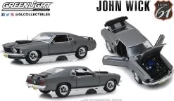 1969 FORD MUSTANG BOSS 429 John Wick In 1:18 Scale -Professional Toy Store 4e328a56558704de8d57a700ba1bc313