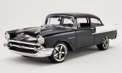 1957 CHEVROLET 150 RESTOMOD HOURGLASS In 1:18 Scale By Acme