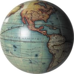 Vaugondy Sphere, Color, 14cm By Authentic Models