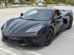 Chevrolet Corvette C8 Stingray Black In 1:18 Scale By AUTOart