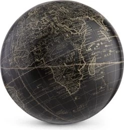 Vaugondy Sphere, Black, 14cm Globe By Authentic Models