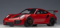 Porsche 911 (991.2) GT2 RS Red In 1:18 Scale By AUTOart