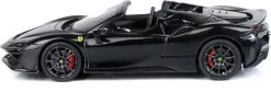Ferrari SF90 Spider PACK FIORANO Black DS 1250 In 1:43 Scale -Professional Toy Store 6375528e20e4fea5faf784b5e74b3f2a