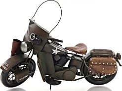 1942 WLA Model Harley Davidson In 1:12 Scale By Old Modern Handicrafts