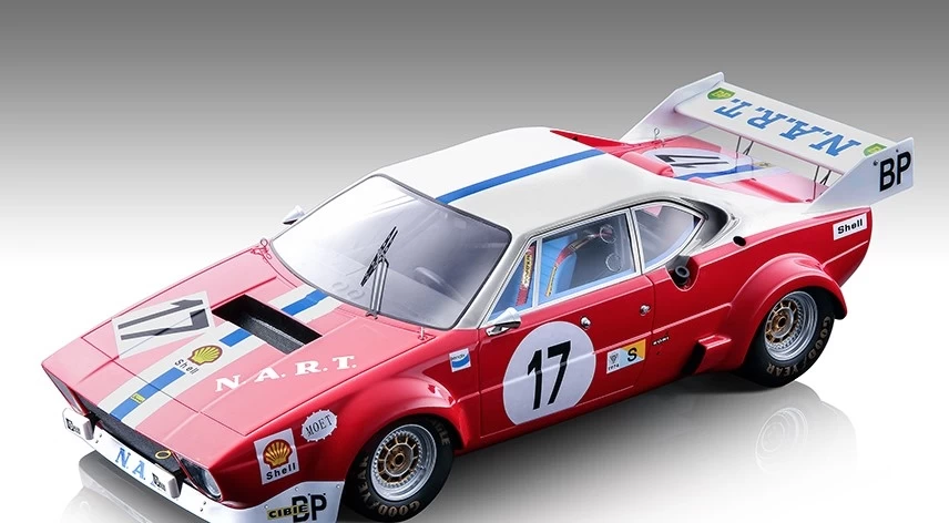 1975 Ferrari 308 GTB4 #17 LM Le Mans 24h In 1:18 Scale By Tecnomodel