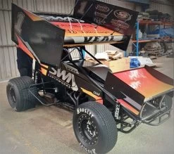 2022 #1 SWI EARTHWORKS SPRINT CAR JAMIE VEAL In 1:18 Scale -Professional Toy Store 780c32e62f55d019bd9a11fab0881526