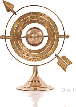Brass Armillary By Old Modern Handicrafts