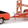 1968 Chevrolet C-10 STP With STP Tandem Car Trailer In 1:64 Scale By Greenlight -Professional Toy Store 7b43d6fd27c40f3af0501287cd60734d
