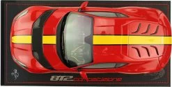 2021 Ferrari 812 Competizione Rosso Corsa 322 In 1:18 Scale By BBR -Professional Toy Store 847759e97dae307527536e82b8455486