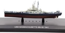 USS Massachusetts BB-59 1941 In 1:1250 Scale By Motor City Classics -Professional Toy Store 8cd2fa3e5372715ae456af1946aec3d0
