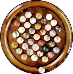 Semi-Precious Solitaire Game, 30mm By Authentic Models -Professional Toy Store 8de9b3eecd006f39ff8967ff4c873c75