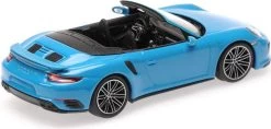 2017 Porsche 911 (991.2) Turbo S Cabriolet In Blue In 1:43 Scale By Minichamps -Professional Toy Store 8fa45e74a7f2478f19a156ac7af68ab6