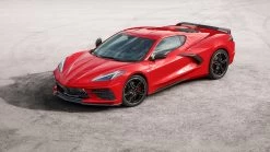 Chevrolet Corvette C8 Stingray Z51 Torch Red In 1:18 Scale By AUTOart