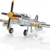 1943 Grey Mustang P51 1:40 Scale By Old Modern Handicrafts