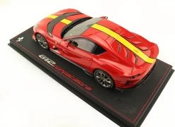 2021 Ferrari 812 Competizione Rosso Corsa 322 In 1:18 Scale By BBR -Professional Toy Store 9c44b04baa5eeba5211f6eba3024ba5e