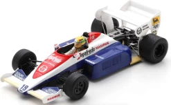 Toleman TG184 No.19 3rd British GP 1984 Ayrton Senna In 1:43 Scale