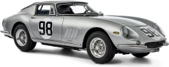 1966 Ferrari 275 GTB Competizione In Silver In 1:18 Scale M-211
