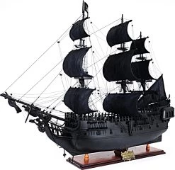 Black Pearl Pirate Ship L80 By Old Modern Handicrafts