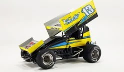 2022 #13 BUCH MOTORSPORTS SPRINT CAR JUSTIN PECK In 1:18 Scale By Acme