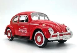 1966 VW Beetle With NEW Rear Luggage Rack With 2 Bottle Cases