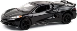 2020 Chevrolet Corvette C8 In 1:64 Scale By Greenlight, Black Bandit Series