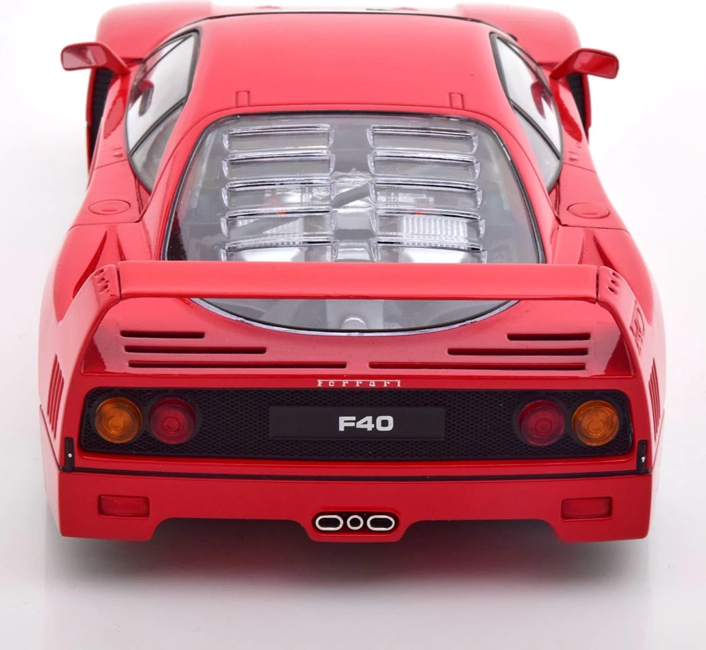 FERRARI F40 1987 Red In 1:18 Scale By KK Diecast 7 FERRARI F40 1987 Red In 1:18 Scale By KK Diecast - Image 5