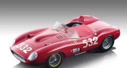 Ferrari 335 S #532 Mille Miglia 1957 2nd Place Wolfang Von Trips In 1:18 Scale By Tecnomodel