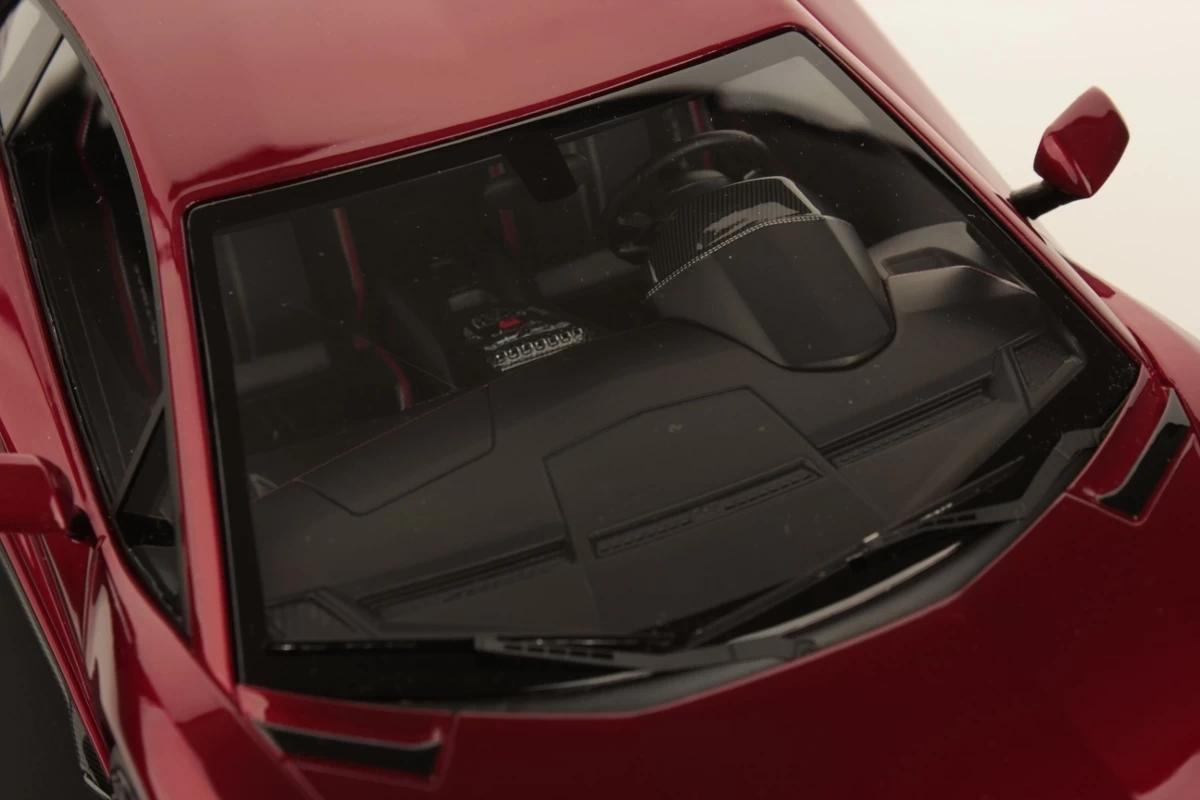 Lamborghini Aventador Ultimae Rosso Efesto In 1:18 Scale By MR Collection 8 Lamborghini Aventador Ultimae Rosso Efesto In 1:18 Scale By MR Collection - Image 6