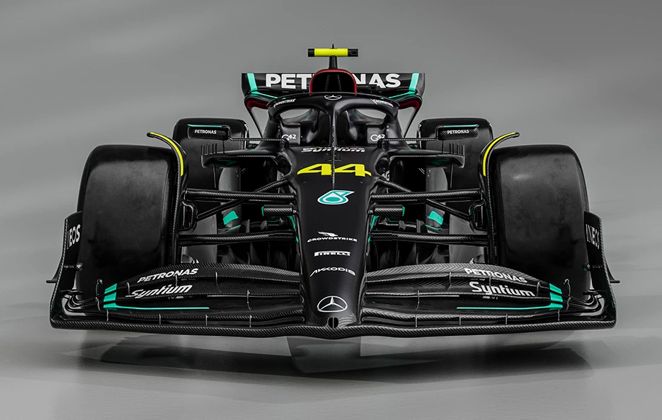2023 Mercedes-AMG Petronas Team F1 W14 E Performance Lewis Hamilton 2ND Spain GP 2023 In 1:18 Scale
