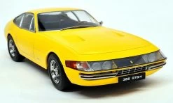 1969 Ferrari 365 GTB/4 Yellow In 1:18 Scale By KK Diecast