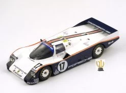 1987 Porsche 962 C No.17 Le Mans Winner Hans-Joachim Stuck In 1:18 Scale By Spark