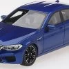 BMW M5 Yas Marina Blue Metallic In 1:43 Scale By Truescale Miniatures
